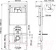 Миниатюра изображения товара Инсталляция для унитаза Berges Novum 040242