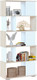 Миниатюра изображения товара Стеллаж Сокол-Мебель СТ-12 (дуб сонома/белый)