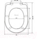 Миниатюра изображения товара Сиденье для унитаза Berges Koral A / 011201