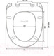 Миниатюра изображения товара Сиденье для унитаза Berges Uno SO / 010103 (с микролифтом)
