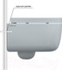 Миниатюра изображения товара Унитаз подвесной Berges Ego Rimless 49 / 082122 (с сиденьем дюропласт и микролифтом)