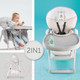 Миниатюра изображения товара Стульчик для кормления Hauck Sit'n Relax 2 в 1 Birdie / 665268