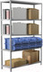Миниатюра изображения товара Стеллаж металлический Brabix Ms Plus-200/50-5 / 291110