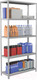 Миниатюра изображения товара Стеллаж металлический Brabix Ms Kd-200/30-5 / 291118