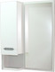 Миниатюра изображения товара Шкаф с зеркалом для ванной СанитаМебель Сизаль 14.500 (левый)