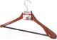 Миниатюра изображения товара Деревянная вешалка-плечики Brabix Люкс р.48-50 / 601164 (вишня)