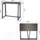 Миниатюра изображения товара Письменный стол Brabix Loft Cd-001 / 641209 (мореный дуб)