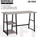 Миниатюра изображения товара Письменный стол Brabix Loft Cd-006 / 641225 (дуб антик)
