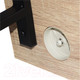 Миниатюра изображения товара Письменный стол Brabix Loft Cd-006 / 641226 (дуб натуральный)