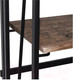 Миниатюра изображения товара Стеллаж Brabix Loft Sh-001 / 641228 (мореный дуб)