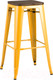 Миниатюра изображения товара Табурет барный Stool Group Tolix Wood / YD-H765-W LG-06 (желтый глянцевый/темное дерево)