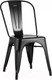 Миниатюра изображения товара Стул Stool Group Tolix / YD-H440B LG-01 (черный глянцевый)