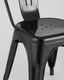 Миниатюра изображения товара Стул Stool Group Tolix / YD-H440B LG-01 (черный глянцевый)