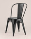 Миниатюра изображения товара Стул Stool Group Tolix / YD-H440B LG-01 (черный глянцевый)