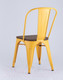 Миниатюра изображения товара Стул Stool Group Tolix Wood / YD-H440B-W LG-06 (желтый глянцевый/темное дерево)