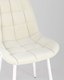 Миниатюра изображения товара Стул Stool Group Флекс / AV 405-N01-02 (светло-бежевый/белые ножки)