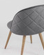 Миниатюра изображения товара Стул Stool Group Лион New / DC-69030A HLR-21 (велюр с ромбами/серый)
