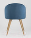 Миниатюра изображения товара Стул Stool Group Лион New / DC-69030 HLR-63 (велюр голубой)