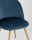Миниатюра изображения товара Стул Stool Group Лион New / DC-69030 HLR-63 (велюр голубой)