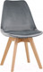 Миниатюра изображения товара Стул Stool Group Frankfurt / Y863 (велюр серый)