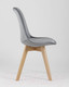 Миниатюра изображения товара Стул Stool Group Frankfurt / Y863 (велюр серый)