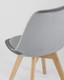 Миниатюра изображения товара Стул Stool Group Frankfurt / Y863 (велюр серый)