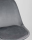 Миниатюра изображения товара Стул Stool Group Frankfurt / Y863 (велюр серый)