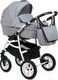 Миниатюра изображения товара Детская универсальная коляска Alis Berta F 3 в 1 (Be 05, светло-серый)