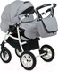 Миниатюра изображения товара Детская универсальная коляска Alis Berta F 3 в 1 (Be 05, светло-серый)