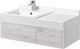 Миниатюра изображения товара Тумба с умывальником Акватон Сакура 100 (1A2349K1SKW80)