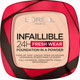 Миниатюра изображения товара Пудра компактная L'Oreal Paris Infaillible 24h Fresh Wear тон 180 (9г)