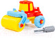 Миниатюра изображения товара Игрушка-конструктор Полесье Дорожный каток / 77776 (18эл)
