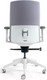 Миниатюра изображения товара Кресло офисное Bestuhl J2 White Pl без подголовника с подлокотником (серая ткань)