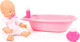 Миниатюра изображения товара Пупс с аксессуарами Полесье Веселый с соской и набором для купания / 86778