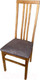 Миниатюра изображения товара Стул Ельская мебельная фабрика МДК-82 / 15С 357 (Р43/кашемир коричневый)