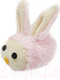 Миниатюра изображения товара Игрушка для кошек EBI Бегающий зайка / 409/424322 (бежевый/розовый)