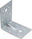Миниатюра изображения товара Уголок крепежный ЕКТ Усиленный 90x90x65x1.5 / V020506 (6шт, цинк)