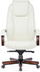 Миниатюра изображения товара Кресло офисное Бюрократ T-9923WALNUT/IVORY (кожа слоновая кость/крестовина дерево)
