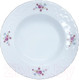 Миниатюра изображения товара Тарелка столовая глубокая Cmielow i Chodziez Rococo / 7490-0031490  (бабушкин цветок)