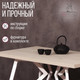Миниатюра изображения товара Обеденный стол Millwood Женева Л 160x80x75 (дуб белый Craft/металл белый)