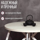Миниатюра изображения товара Обеденный стол Millwood Женева Л D90x75 (дуб белый Craft/металл белый)