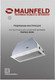 Миниатюра изображения товара Вытяжка скрытая Maunfeld Trapeze 602M  (белый)