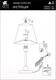 Миниатюра изображения товара Прикроватная лампа Arte Lamp Elba A2581LT-1AB
