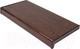 Миниатюра изображения товара Подоконник VPL Премиум с заглушкой 300x1000 (венге)