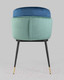 Миниатюра изображения товара Стул Stool Group Пенелопа / FDC8054 FUT-70 + FUT-40 (велюр мятный/синий)