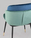 Миниатюра изображения товара Стул Stool Group Пенелопа / FDC8054 FUT-70 + FUT-40 (велюр мятный/синий)