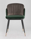 Миниатюра изображения товара Стул Stool Group Пенелопа / FDC8054 FUT-73 + FUT-54 (вельвет зеленый/коричневый)