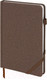 Миниатюра изображения товара Ежедневник Brauberg Finest / 111870 (коричневый, кожзам)