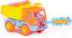 Миниатюра изображения товара Набор игрушек для песочницы Полесье Самосвал Салют с совком и грабельками / 8991