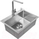 Миниатюра изображения товара Мойка кухонная Avina HM6048 (нержавеющая сталь)